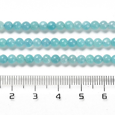 Природных амазонит бисер нитей G-Z074-B01-1