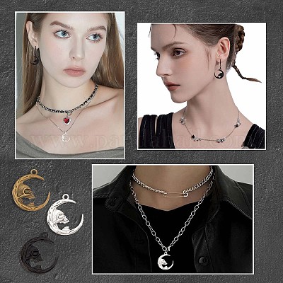 Подвески из сплава 30шт 3 цветов FIND-SC0004-57-1