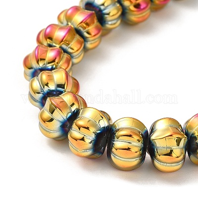 Гальванические стеклянные бусины GLAA-G106-02A-FP01-1