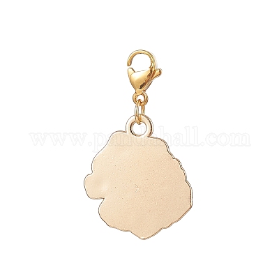 Наборы рождественских подвесных украшений из сплава эмали HJEW-JM00908-1