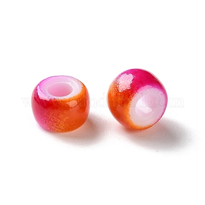 Европейские бусины из АБС-пластика&nbsp;KY-G033-02A-10-1