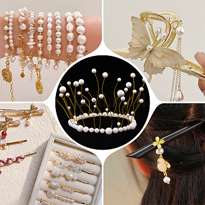 Оболочки жемчужина бисер нитей&nbsp;SHEL-WH0001-009A-1