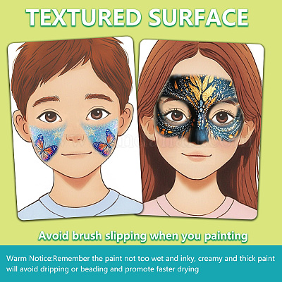 Пластиковая доска для рисования макияжем MRMJ-WH0101-001-1