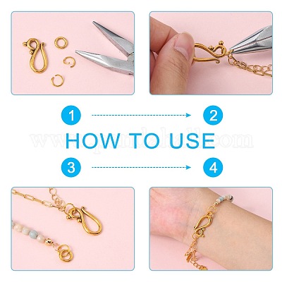 Тибетский стиль сплава крюк и глаз застежками X-GLF1277Y-NF-1