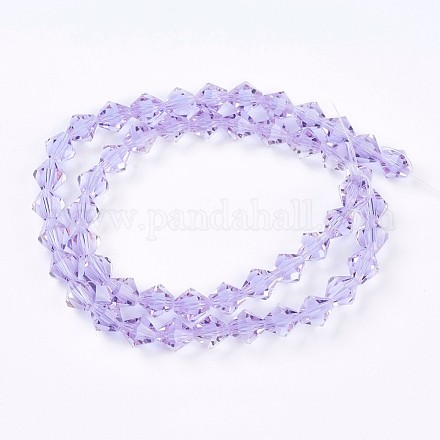Faceted Imitation Austrian Crystal Bead Strands G-M180-5mm-04A-1