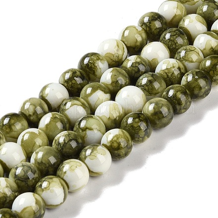 Краска для выпечки стеклянные бусины&nbsp;GLAA-H031-01C-14-1