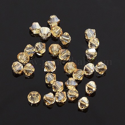 Perles de cristal autrichien X-5301-4mm001GSHA-1