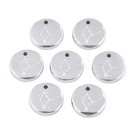 316 Surgical Stainless Steel Charms STAS-S116-418D-P-1
