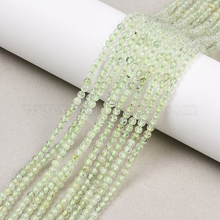 Природные пренит нитей бисера G-C255-B03-2mm-1