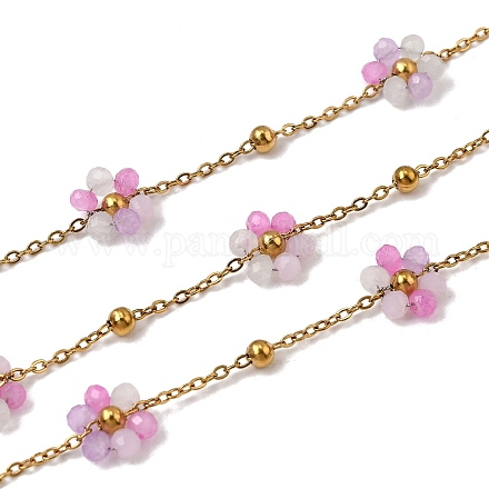 Цепи из нержавеющей стали 304 с цветочным узором CHS-H113-01G-04-1