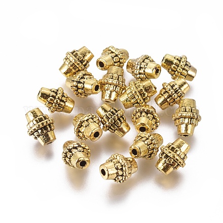 Perles en alliage de style tibétain X-GLF1056Y-NF-1
