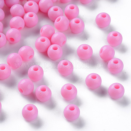 Perles acryliques opaques MACR-S370-C6mm-A02-1