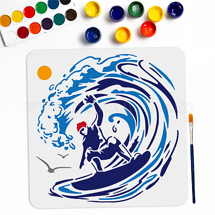 1 шт. трафареты для рисования домашних животных DIY-MA0004-90B-1