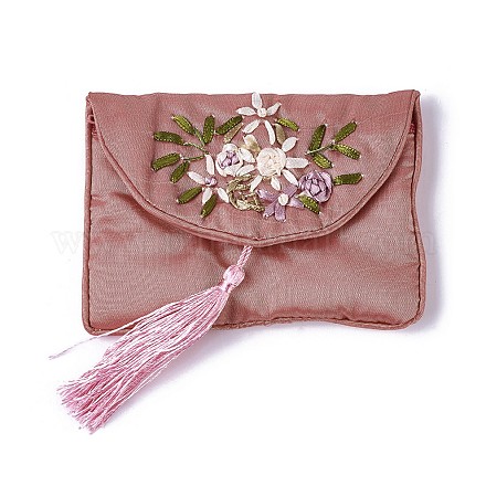 Embroidery Cloth Zip Pouches ABAG-O002A-08-1