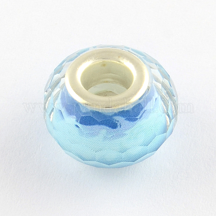 Large Hole Resin European Beads OPDL-Q129-163-1