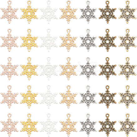 Подвески из сплава 70шт 7 цветов FIND-SC0011-94-1