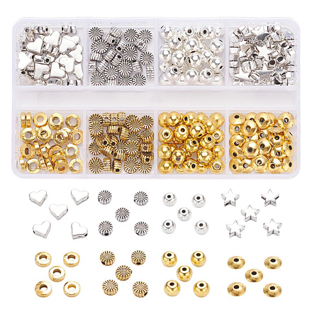 240 pièces 8 perles en alliage de style tibétain TIBE-YW0001-22-1
