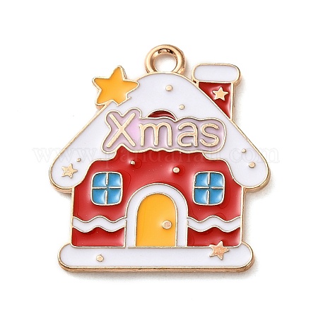 Подвески из эмали и сплава ENAM-B030-02G-01-1