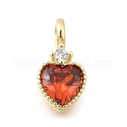 Латунь прокладывает кубические циркониевые прелести&nbsp;LS-KK-Q097-03B-G-1