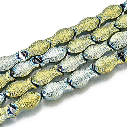 Стеклянные бусины с гальваническим покрытием  X1-EGLA-T025-03E-1