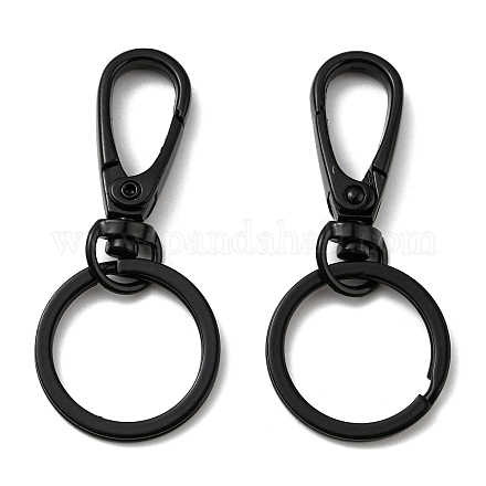 Alloy Keychain Clasp Findings PALLOY-M007-01B-1
