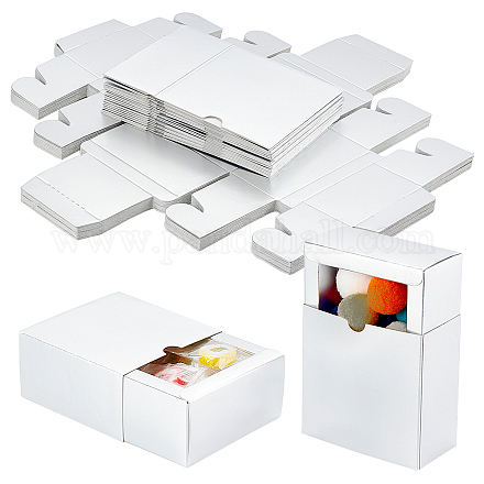 PandaHall Elite Kraft Paper Drawer Box CON-PH0002-21B-02-1