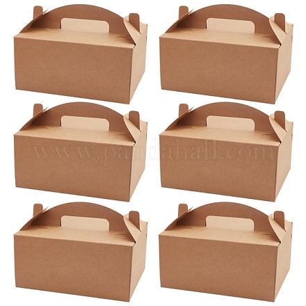 Kraft Paper Box CON-WH0047-01A-1