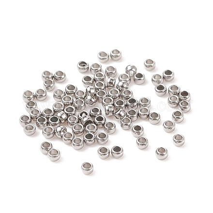 304 Stainless Steel Spacer Beads STAS-R065-80-01-1
