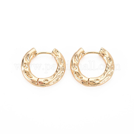 Brass Hoop Earrings for Women EJEW-N012-293LG-1