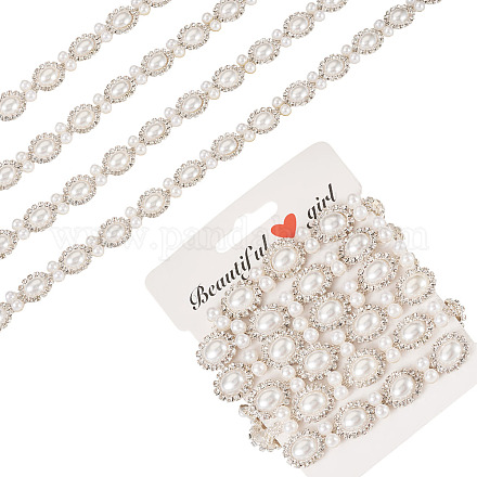 Железные цепочки для чашек с цветочным узором и стразами FIND-TAC0007-17D-1