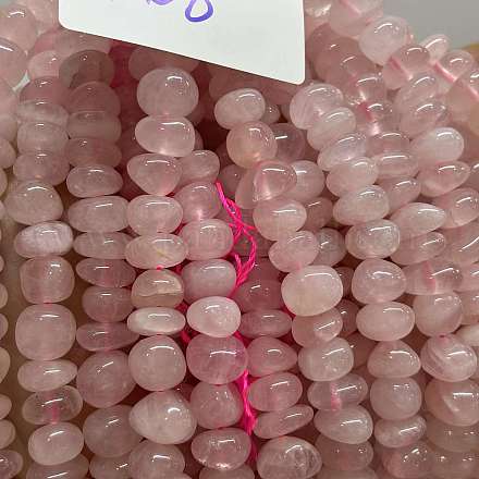 Природного розового кварца нитей бисера G-RM250109-B8-1