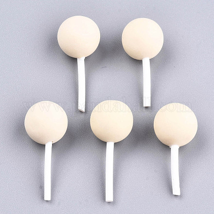 Handmade Polymer Clay 3D Lollipop Embellishments X-CLAY-T016-82F-1