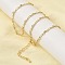 2.8MM Brass Oval Link Chain Necklaces  for Women, Rack Plating, Lead Free & Cadmium Free, Long-Lasting Plated, Real 18K Gold Plated, 18.11 inch(46cm)