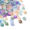 Baking Painted Imitation Jade Glass Beads, Rondelle, Mixed Color, 6~6.5x3.5mm, Hole: 1.2~1.4mm, about 5000pcs/1000g