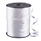 Plastic Ribbon, 500 Yards Of Plain Ribbon, White, 1/4 inch(5mm)