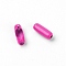 Iron Ball Chain Connectors, Column, Medium Violet Red, 8.5x3mm, 10pcs/bag