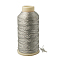 Metallic Thread, Embroidery Thread, 3-Ply, Silver, 0.4mm, about 1093.61 yards(1000m)/roll