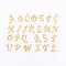 304 Stainless Steel Pendants, for DIY Jewelry Making, Letter A~Z, Golden, 13.5~18x4.5~15x1mm, Hole: 1mm
