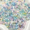 Cat Eye Beads, Round, Mixed Color, 4x3mm, Hole: 1.2mm, about 10g/set, 140pcs/set