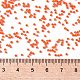 TOHOラウンドシードビーズ  日本製シードビーズ  （50af）マット不透明な明るいオレンジ  15/0  1.5mm  穴：0.7mm  約3000個/10g X-SEED-TR15-0050AF-4