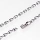 304 Stainless Steel Necklaces NJEW-D281-15-3