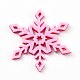 Copo de nieve fieltro tela navidad tema decorar DIY-H111-A04-2
