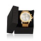 ステンレススチールクォーツ腕時計  ゴールドカラー  245x24mm  ウォッチヘッド：52x55x14.5mm WACH-A003-06-6