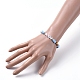 Handgemachte Polymer Clay heishi Perlen Stretch Armbänder BJEW-JB05159-M-5