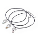 Natural & Synthetic Mixed Gemstone Pendant Necklaces NJEW-JN02187-M-1