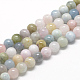Chapelets de perles en morganite naturelle G-R446-6mm-06-1