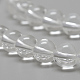 Chapelets de perles en cristal de quartz naturel G-Q462-8mm-44-2