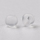 Perles rondes en acrylique transparent PL704-2