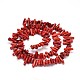 Natural Coral Chip Beads Strands CORA-L036-09-2