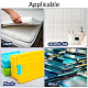 6 nastro adesivo rettangolare in poliestere con gancio e passante&nbsp;DIY-FH0008-04A-7